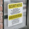 Signmission No Drugs Dealers Weapons Bilingual OSHA Security Notice Sign, Vinyl Decal, 7in W x 10in L, 2PK OS-2PACK-SN-D-710-L-11598 - alternate 3